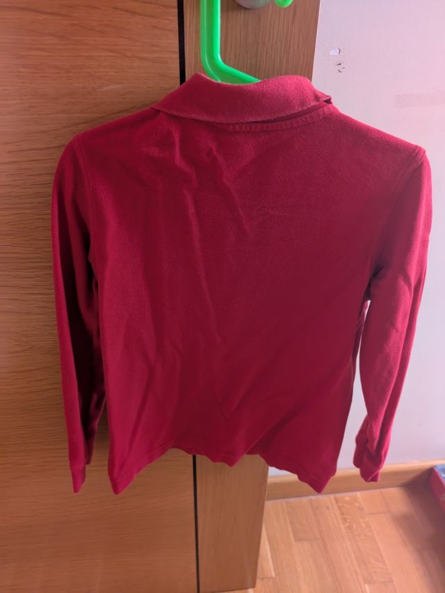 Polo rojo Benetton para niño