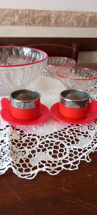 Set macedonia più tazze caffe