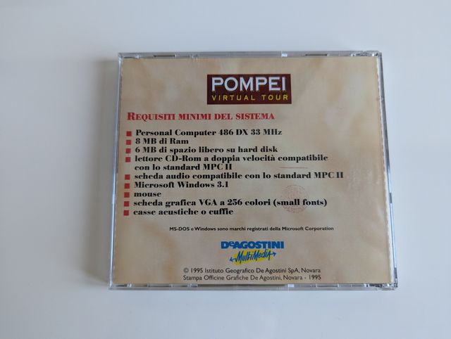 DeAgostini - Pompei Virtual Tour (Win PC CD-ROM)