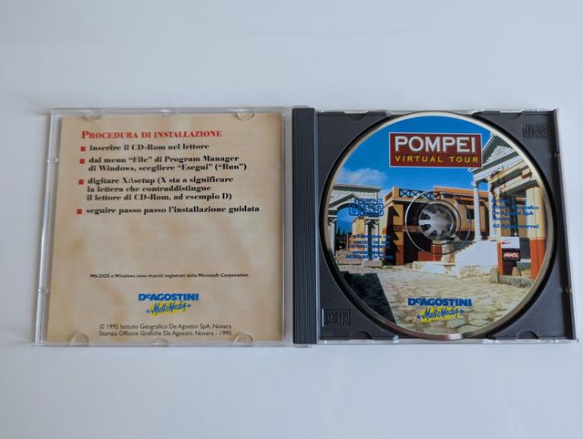 DeAgostini - Pompei Virtual Tour (Win PC CD-ROM)