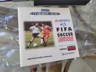 Fifa International Soccer Sega Mega CD PAL