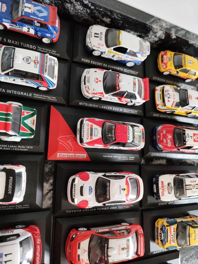 Coches colección rally