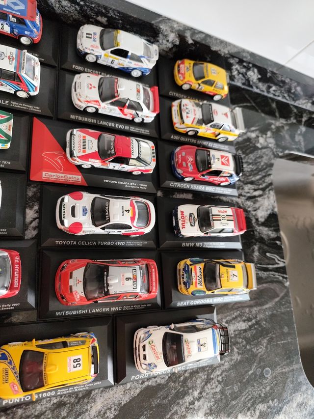 Coches colección rally