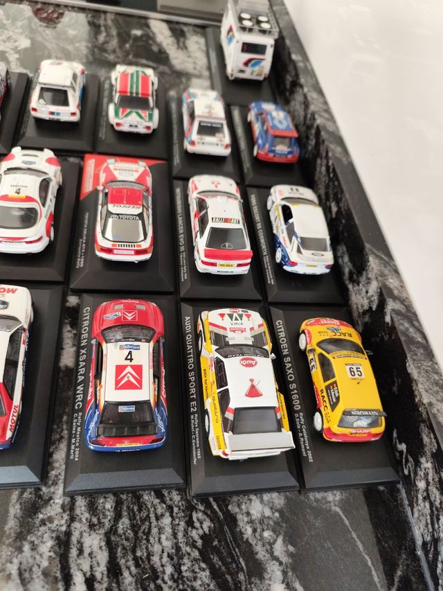 Coches colección rally