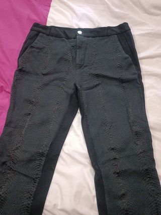 Pantalones negros zara mujer