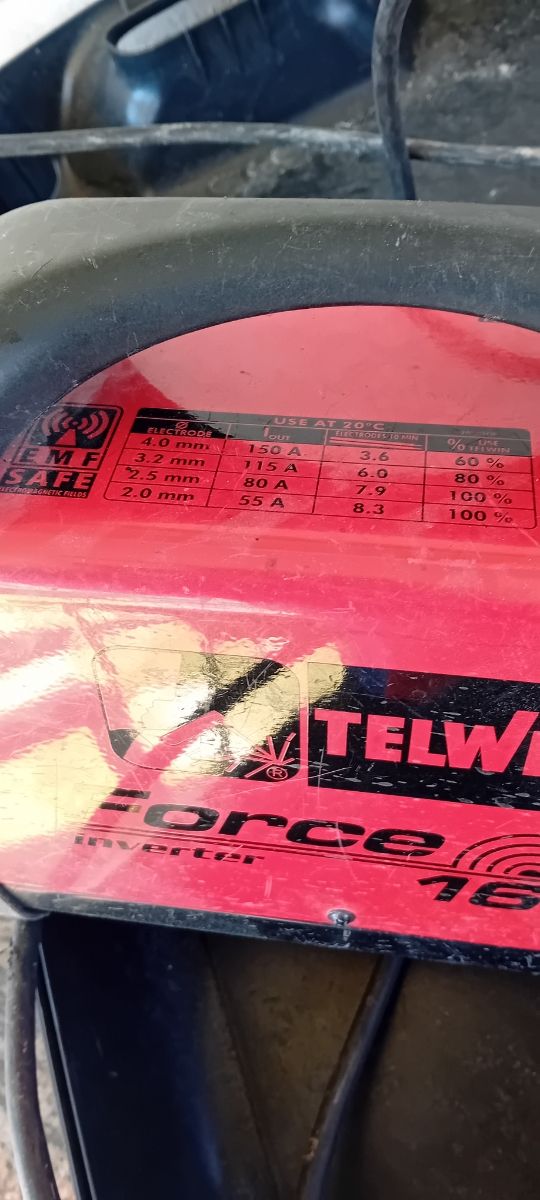 Soldadora telwin force inverter 165