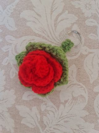 Charm/llavero de rosas