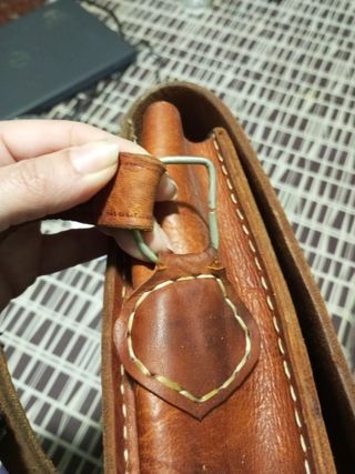 Bolso/cartera de piel