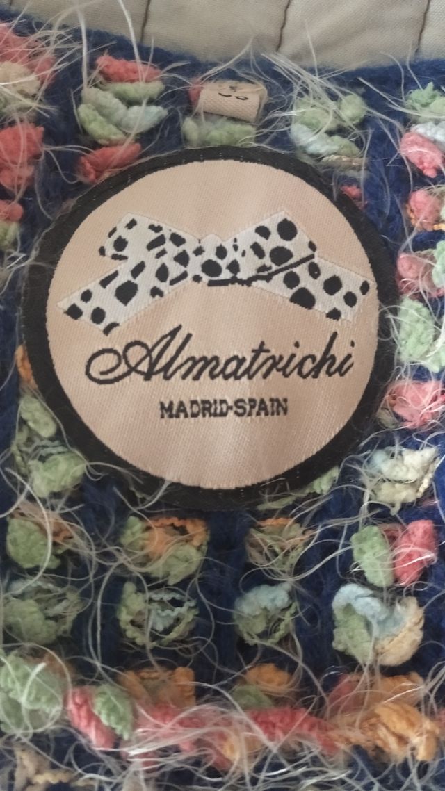 Jersey amoroso en lana anudad de colores