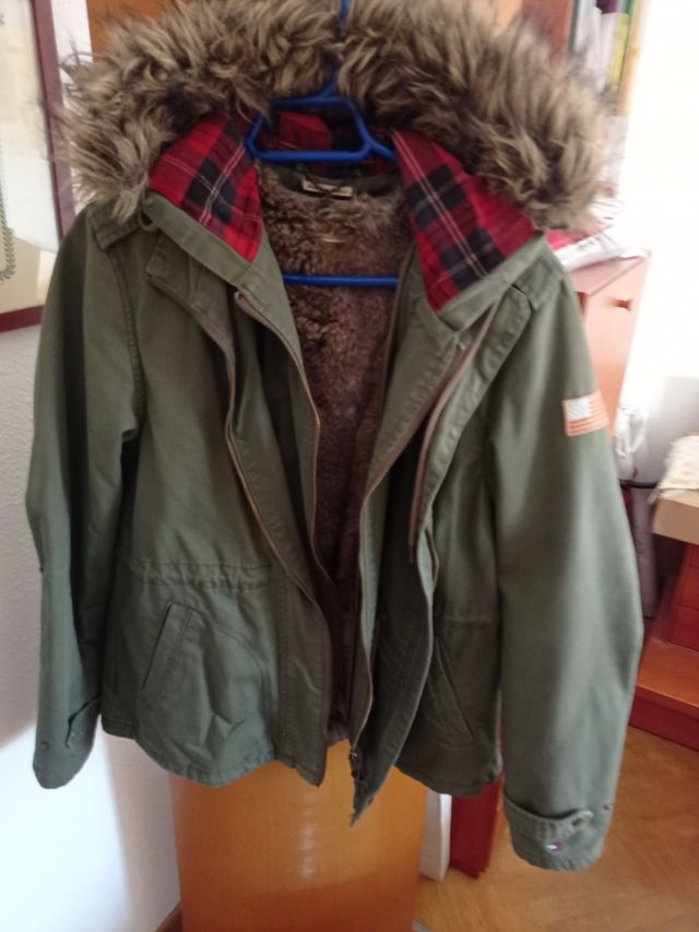 Parka Hilfiger Demin verde