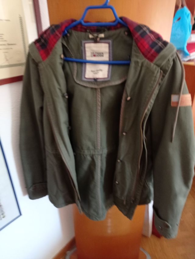 Parka Hilfiger Demin verde