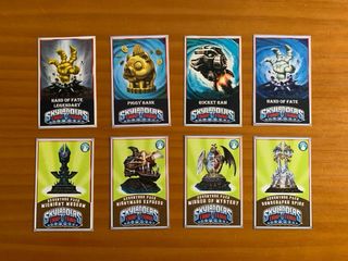 Skylanders trap team NFC colección completa