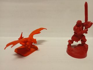 Heroquest Cria de Wyverna de fuego