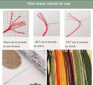 Kit punto croce per adulti