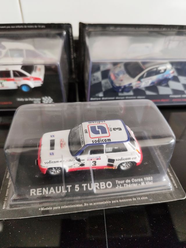 Coches colección rally