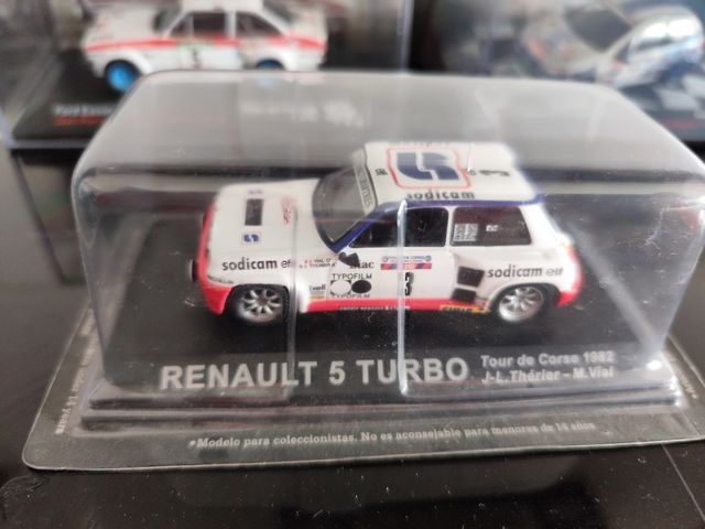 Coches colección rally