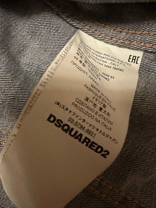 Cazadora vaquera Dsquared2