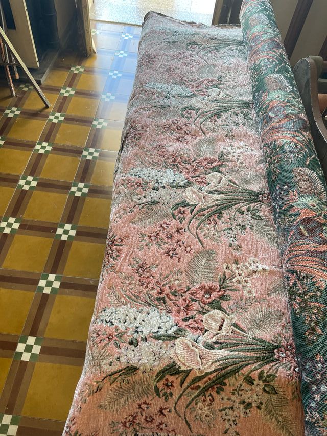 bellissimo tessuto fiorato