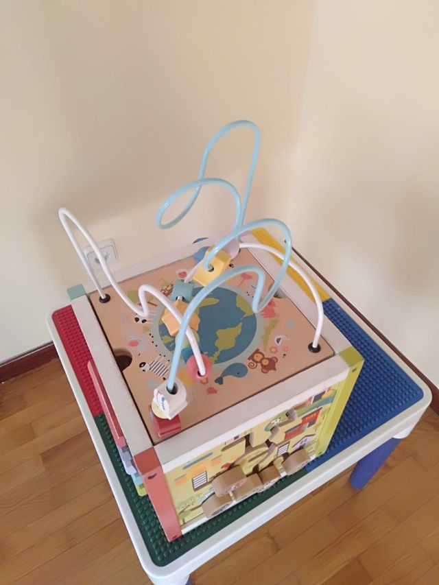 Cubo infantil multifunción madera
