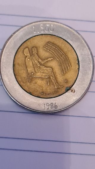 500 lire san Marino 1986