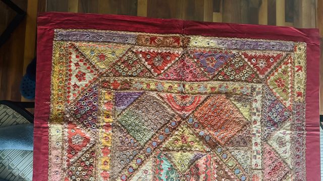 Pannello Mirror works paillettes e specchietti