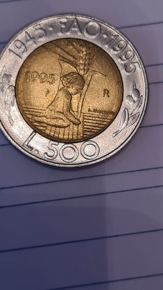 500 lire san marino 1995