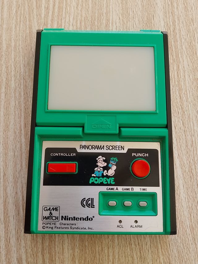 NINTENDO GAME & WATCH PANORAMA POPEYE CGL