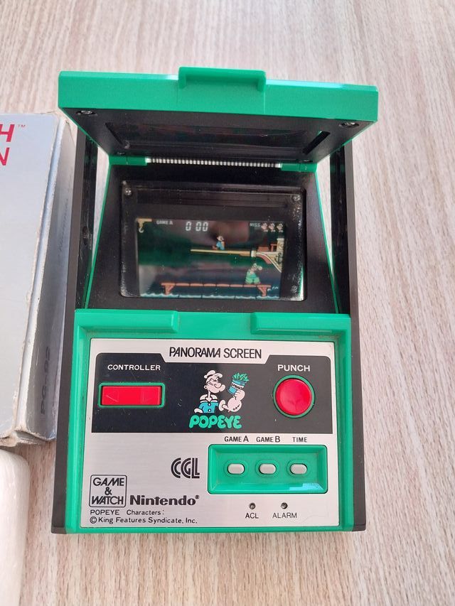 NINTENDO GAME & WATCH PANORAMA POPEYE CGL