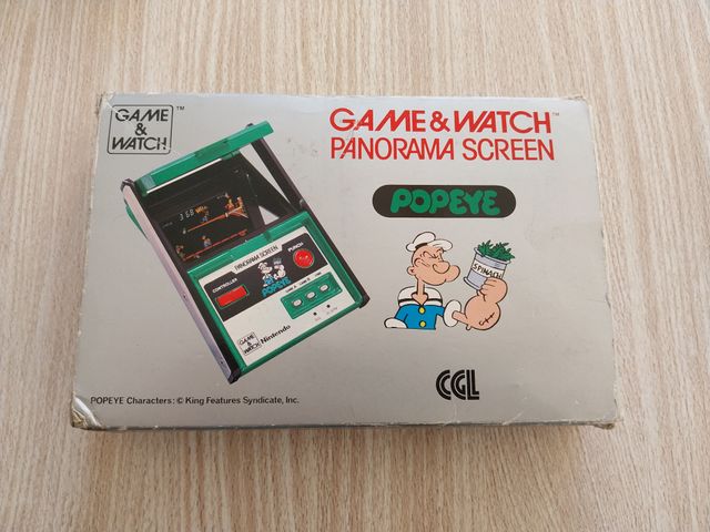 NINTENDO GAME & WATCH PANORAMA POPEYE CGL