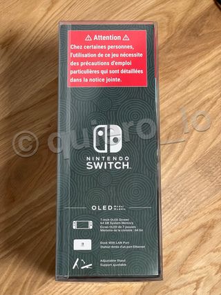 Consola Nintendo Switch OLED Zelda Tears Limitada