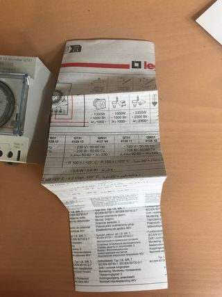 Interruptor analogico