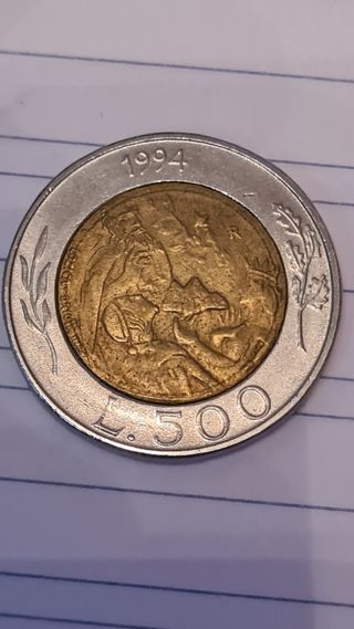 500 lire San Marino 1994