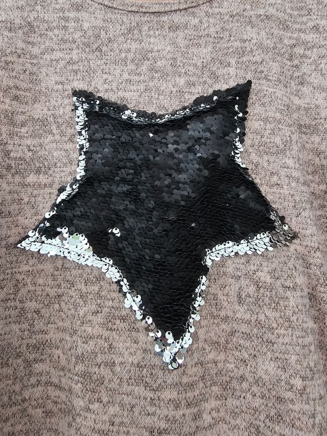 Jersey estrella lentejuelas