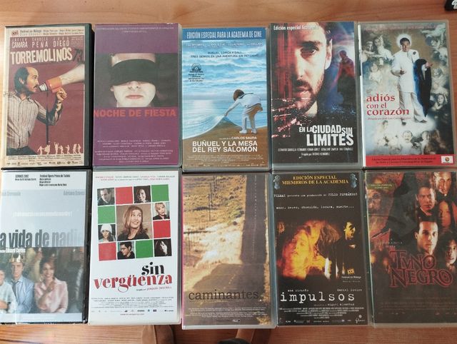 VHS películas españolas