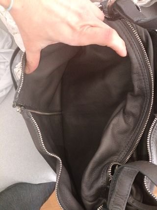 Bolso piel gris grande A ESTRENAR