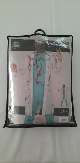DISFRAZ DOCTOR ZOMBIE ADULTO