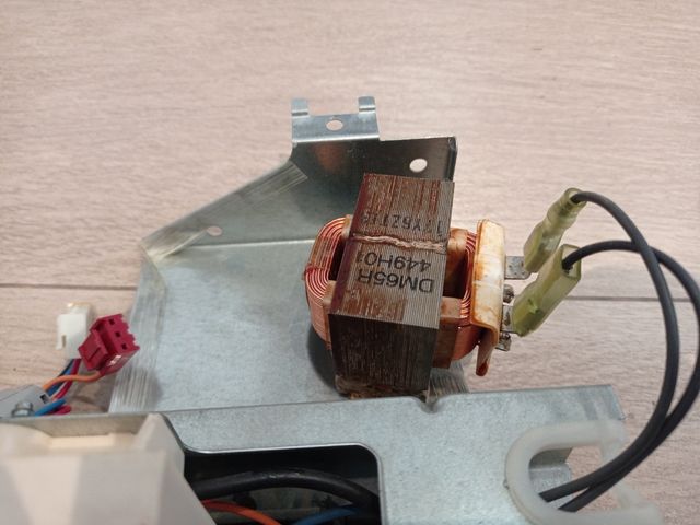 Conexiones y choke compresor Mitsubishi