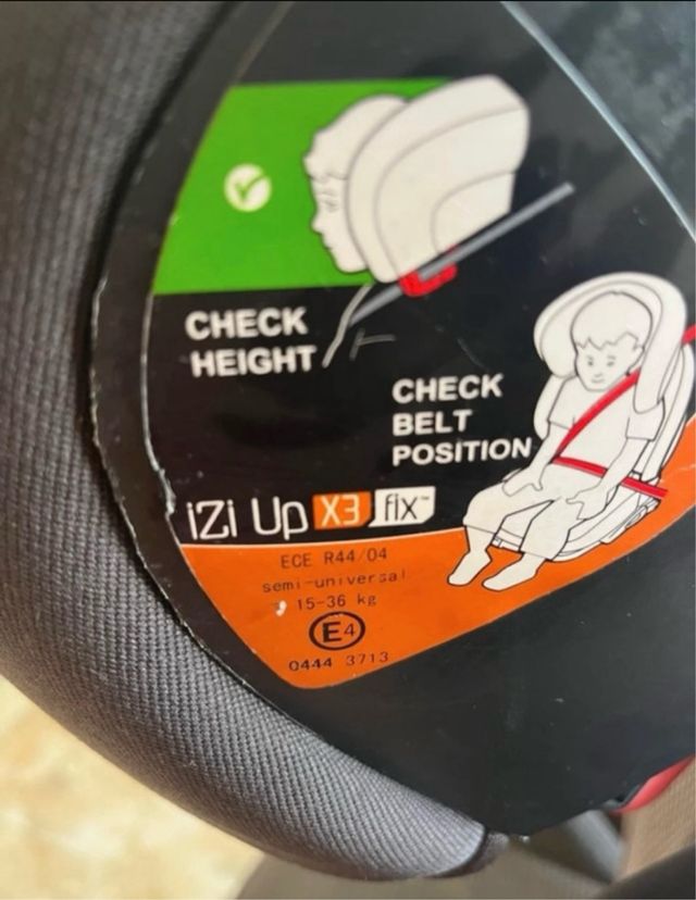 Silla coche grupo 2/3 Besafe Girofix IziUpx3