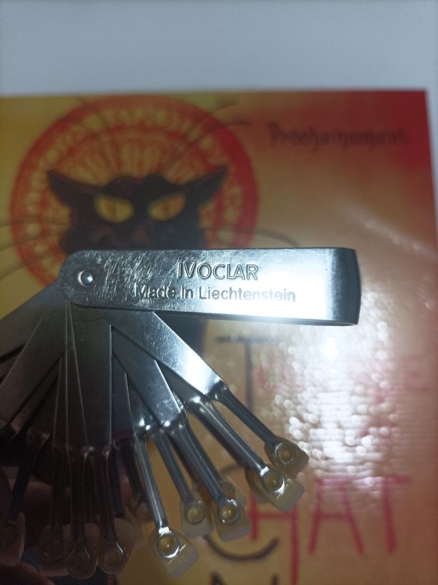 Campionario dei denti.