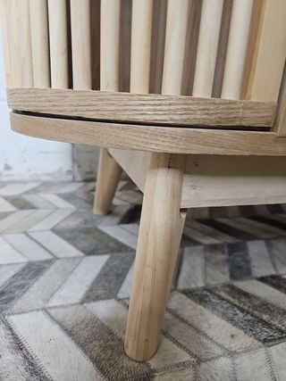 Mueble alacena diseño curvo