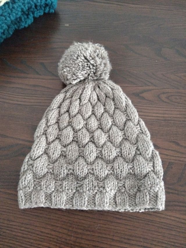 Gorro de lana hecho a mano