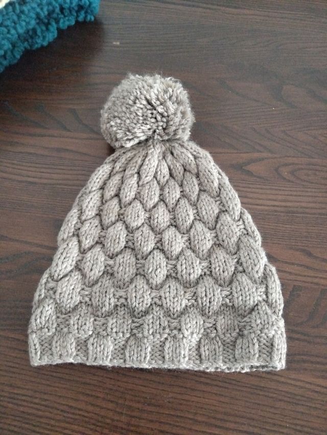Gorro de lana hecho a mano