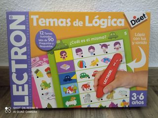 Juego educativo de lógica. Lectron