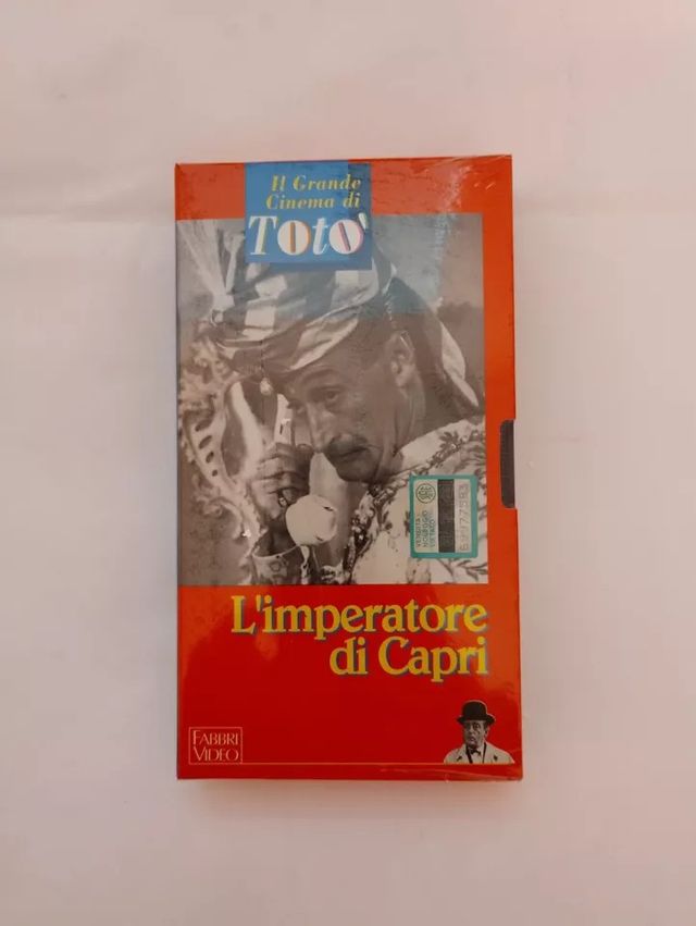 6 VHS De "Il Grande Cinema Di Totò" incellof.