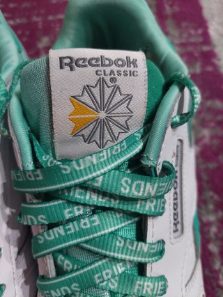 Reebok classic 36.5 sneaker bianche e verdi
