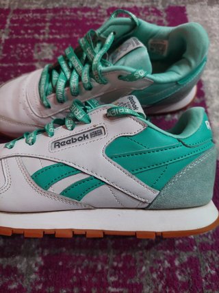 Reebok classic 36.5 sneaker bianche e verdi