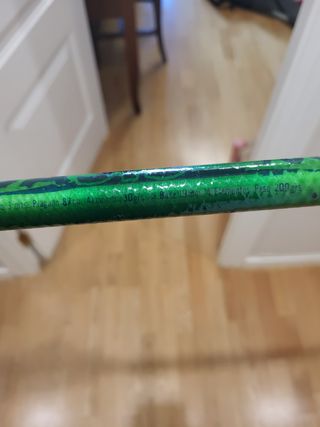 Caña de pescar, telescópica. 2m y 70 cm.