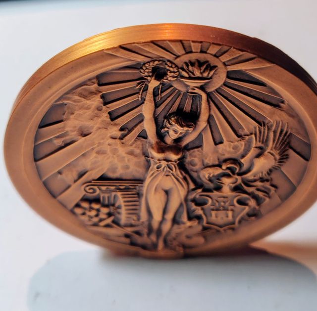 Medalla conmemorativa 125 ani. UNION ALCOYANA s.a.