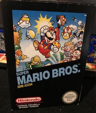 Super Mario Bros Nintendo Nes Pal Spaco
