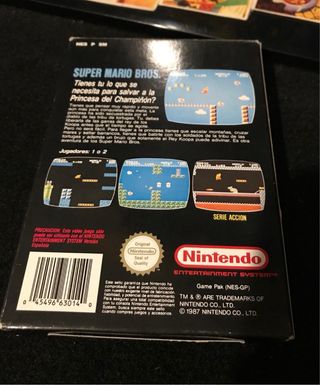 Super Mario Bros Nintendo Nes Pal Spaco
